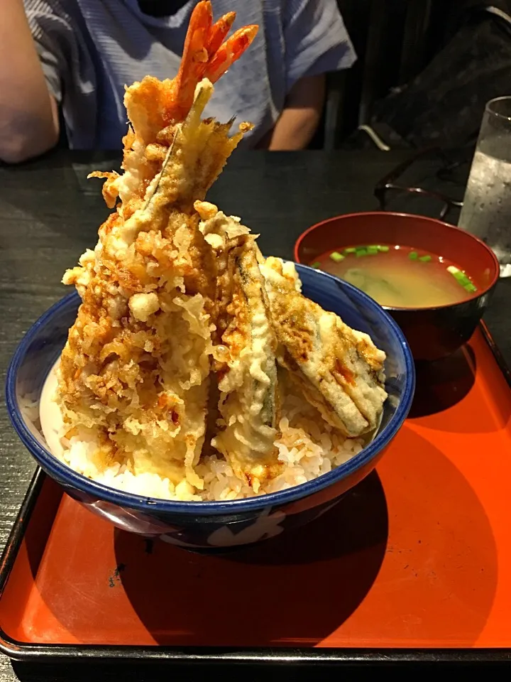 Snapdishの料理写真:天丼ランチ|あっきーよさん