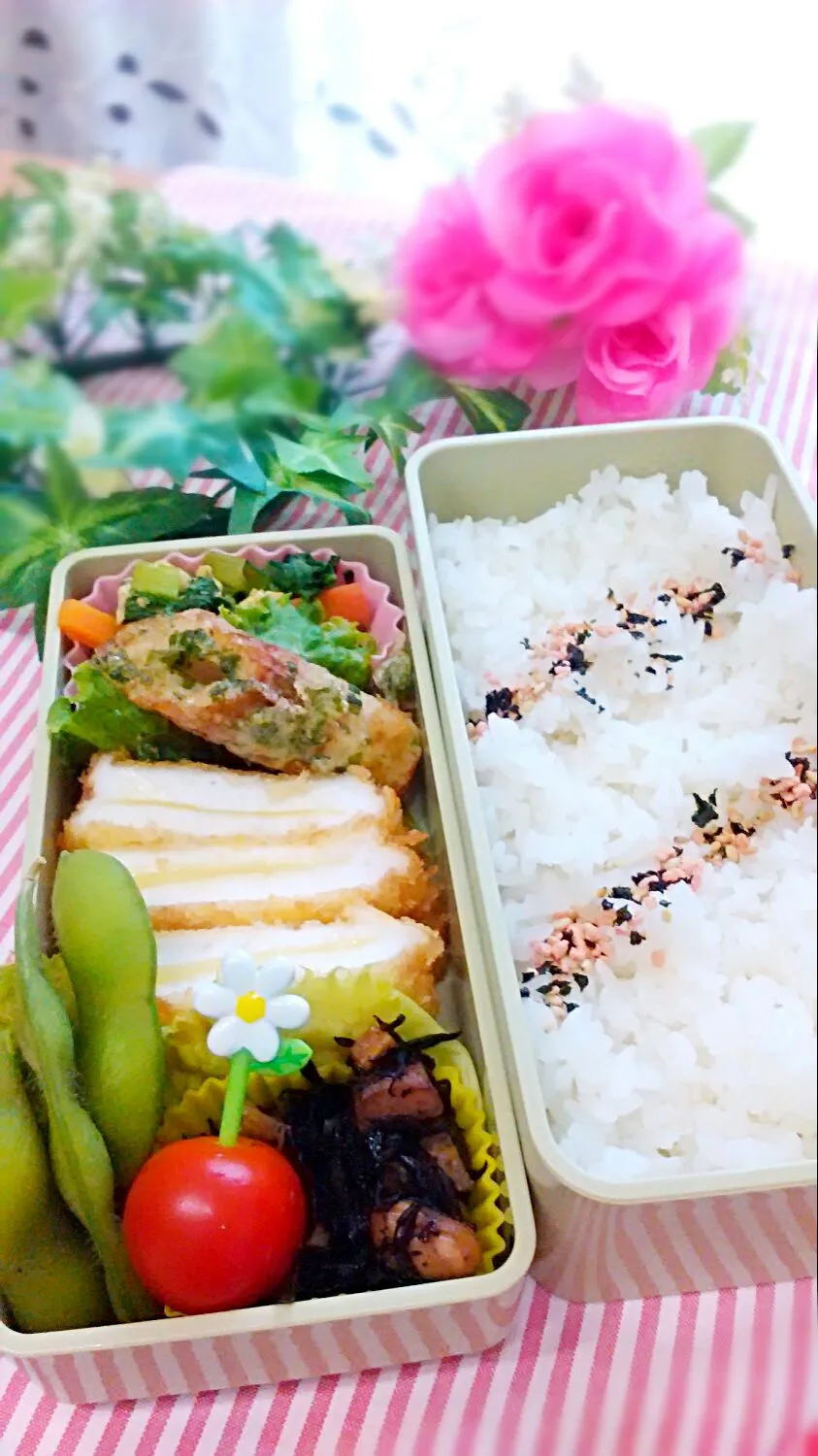 Snapdishの料理写真:7月1日の娘弁当♪|ノリティアさん