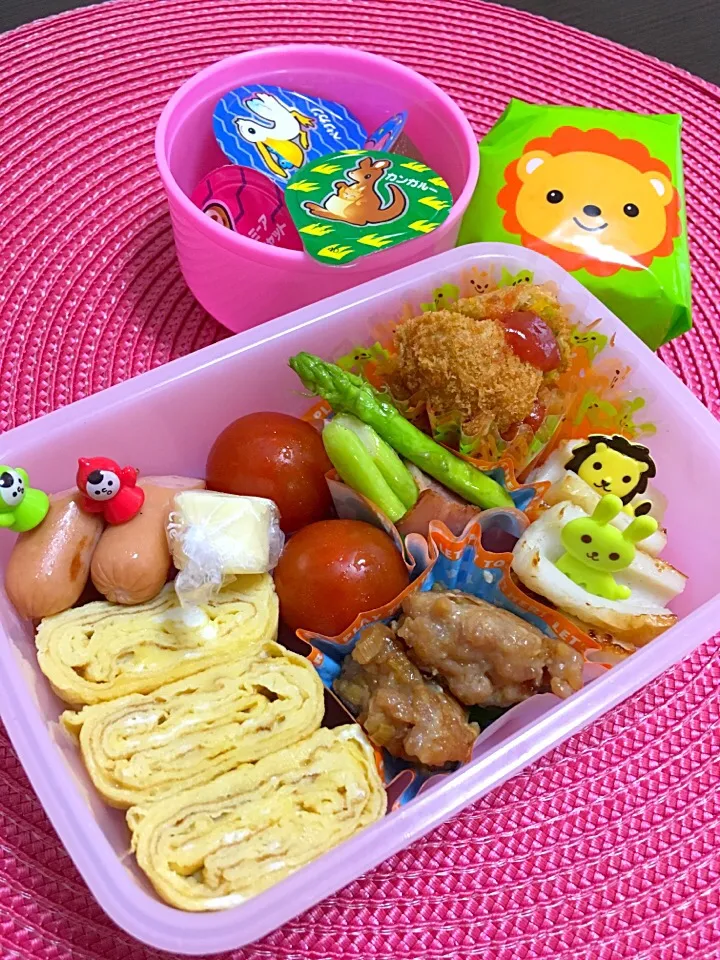 Snapdishの料理写真:幼稚園のお弁当|ゆきりん。さん