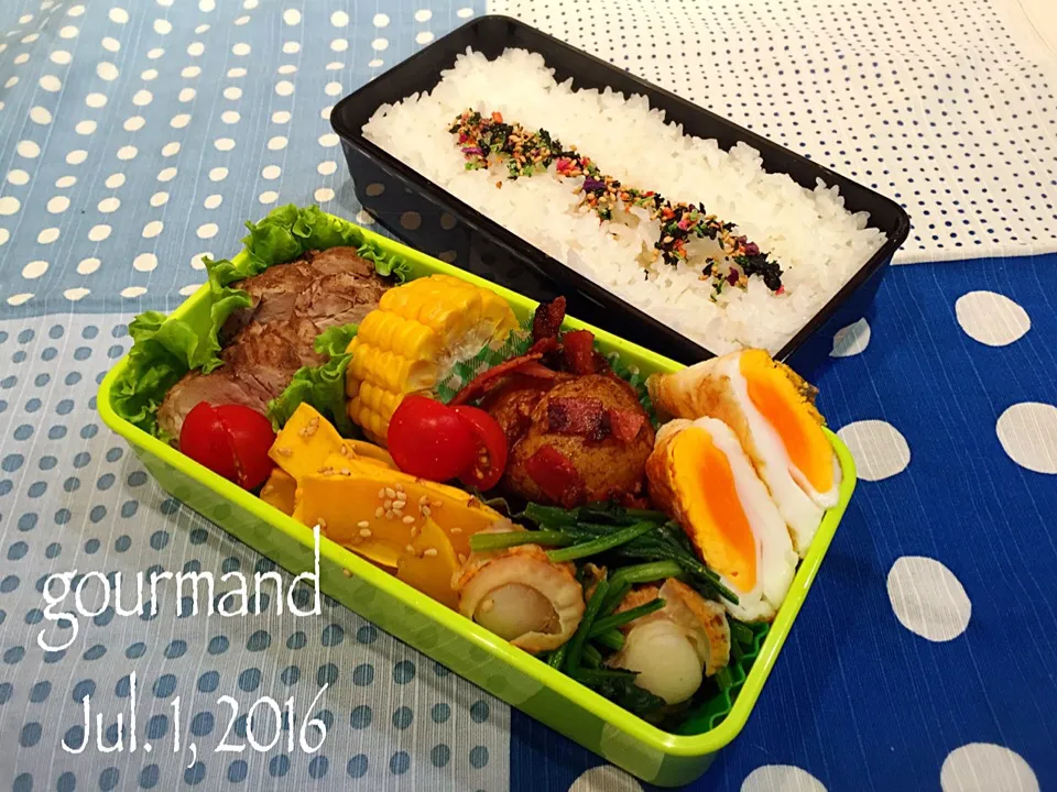 2016.7.1 息子お弁当♪|プーティさん