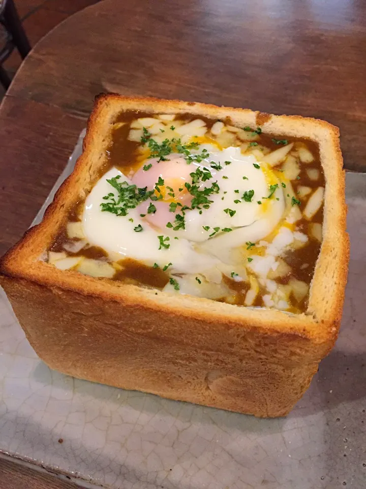 チーズカレージャンボトースト|T. Wonderさん