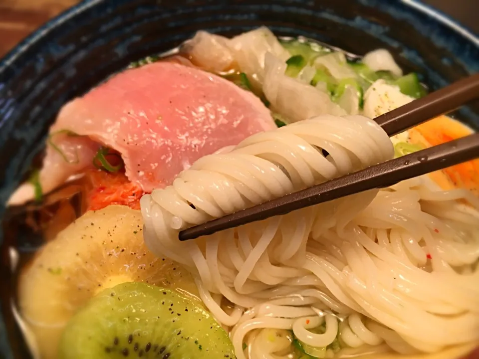 フルーツキムチ冷麺7|半田手延べそうめんの店 阿波や壱兆さん