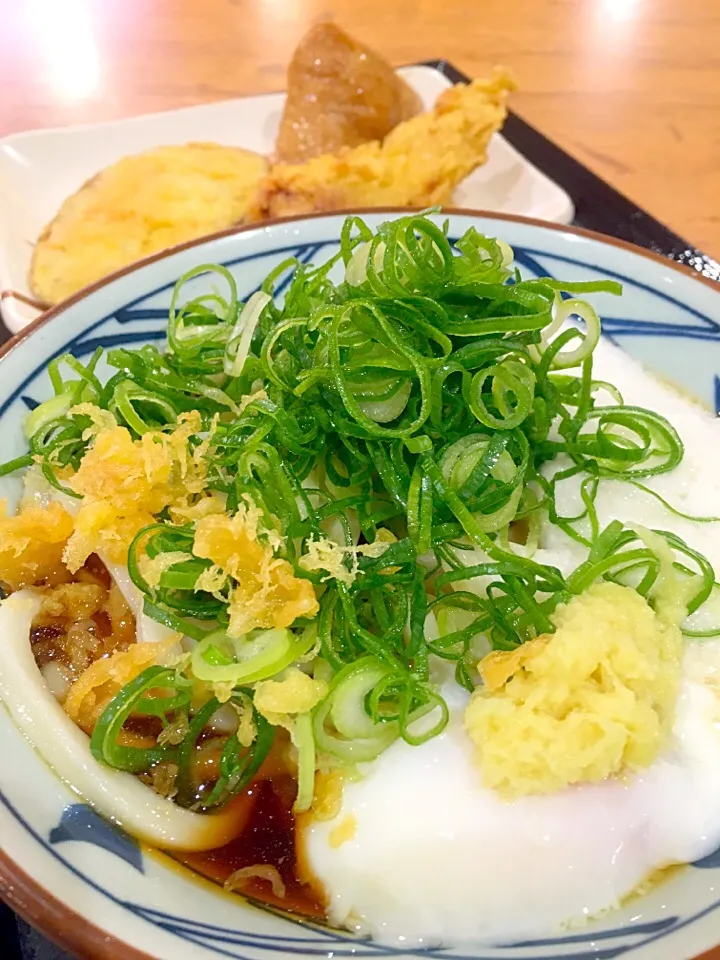 Snapdishの料理写真:とろ玉うどん冷並|ちな姉＠水ノ智南英さん