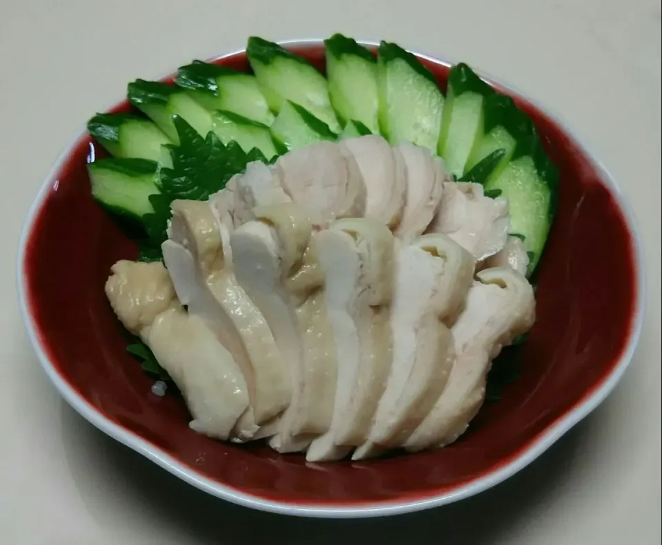 茹で鶏もも🐔|あらいぐまのしっぽさん