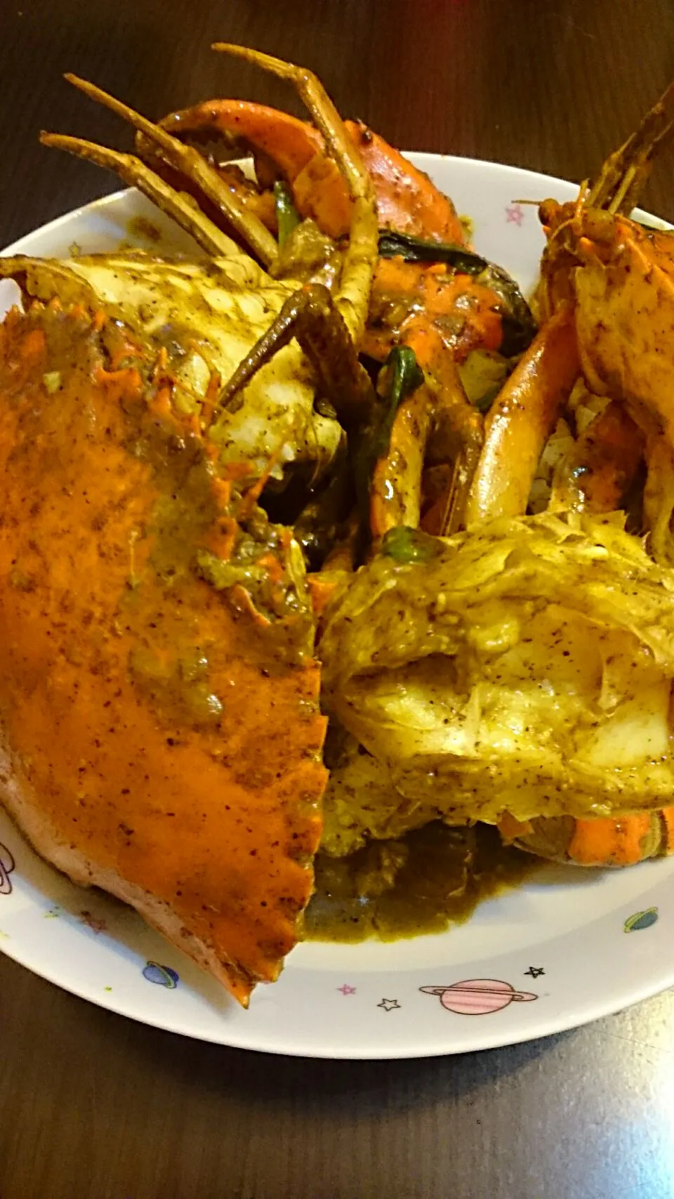 Snapdishの料理写真:Curry crab|Cancanさん