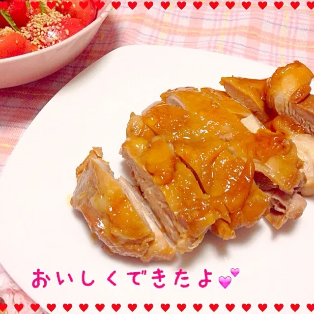 桜央里さんの料理 調味料三つで簡単美味しい🎶ジューシーチキンのさっぱり煮🐔|えいぽんさん