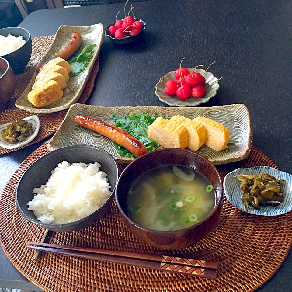 Snapdishの料理写真:朝ごはん〜2016.7.2sat〜|amumuさん