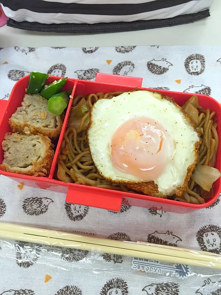 Snapdishの料理写真:困った時の焼きそば|くぅさん