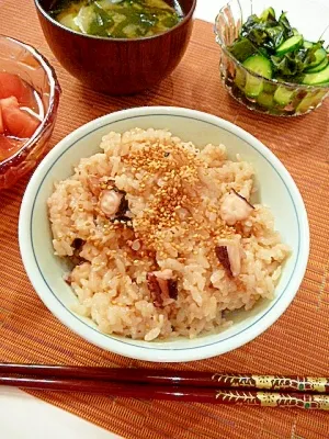 まめもにおさんの炊飯器で作る☆ぷりぷり感が旨い！「たこ飯」 #楽天レシピ|楽天レシピさん