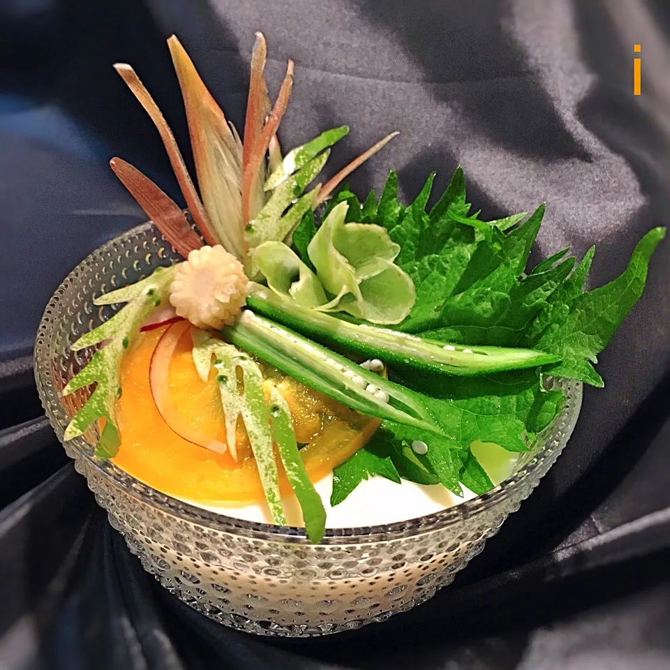 富士子🍒🐰🍓さんの料理 ゼラチンでかんたん豆乳豆腐  【Soy milk tofu】|izoomさん