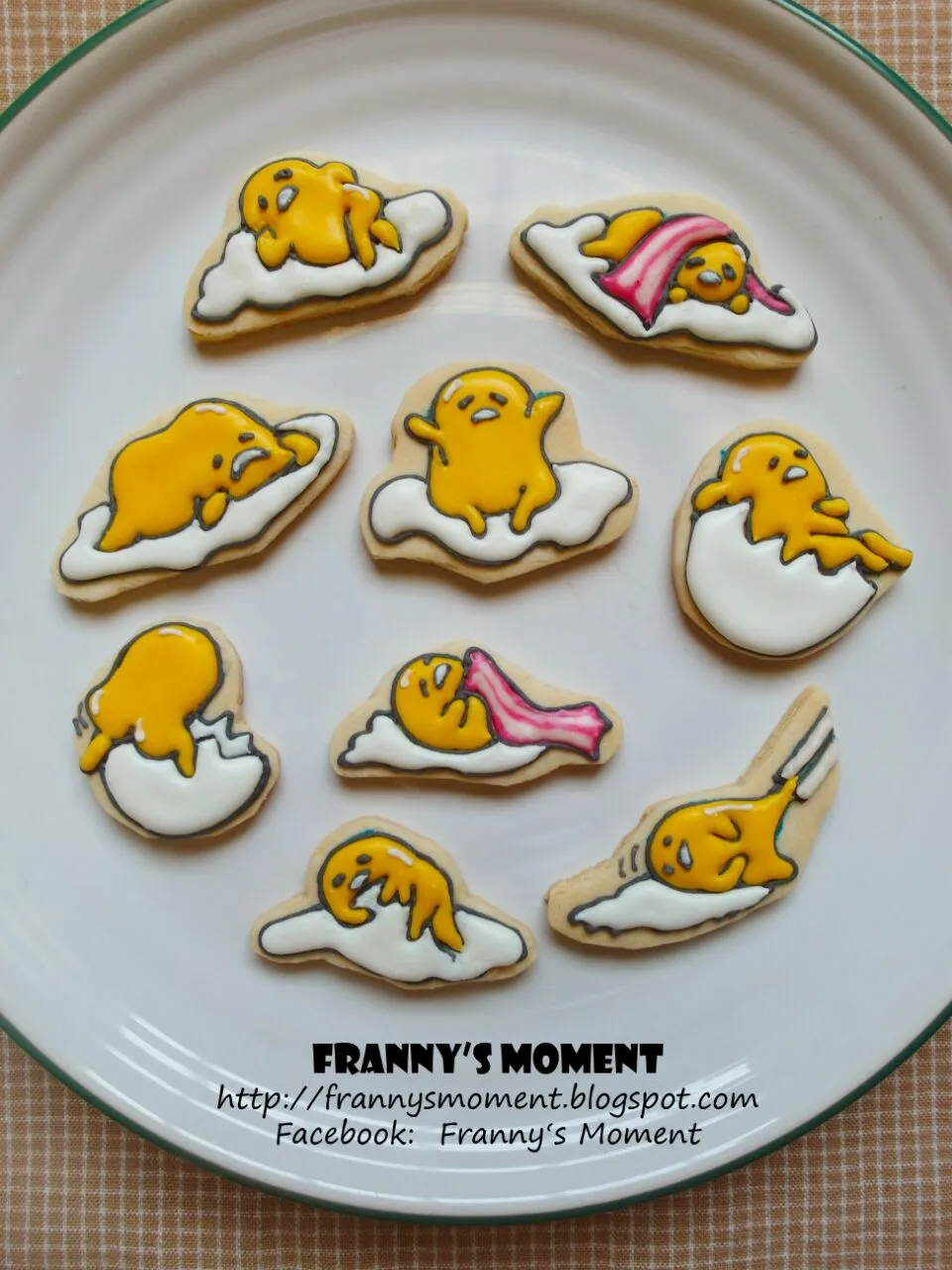 Gutedama Icing Cookies ぐでたま|Frannyさん