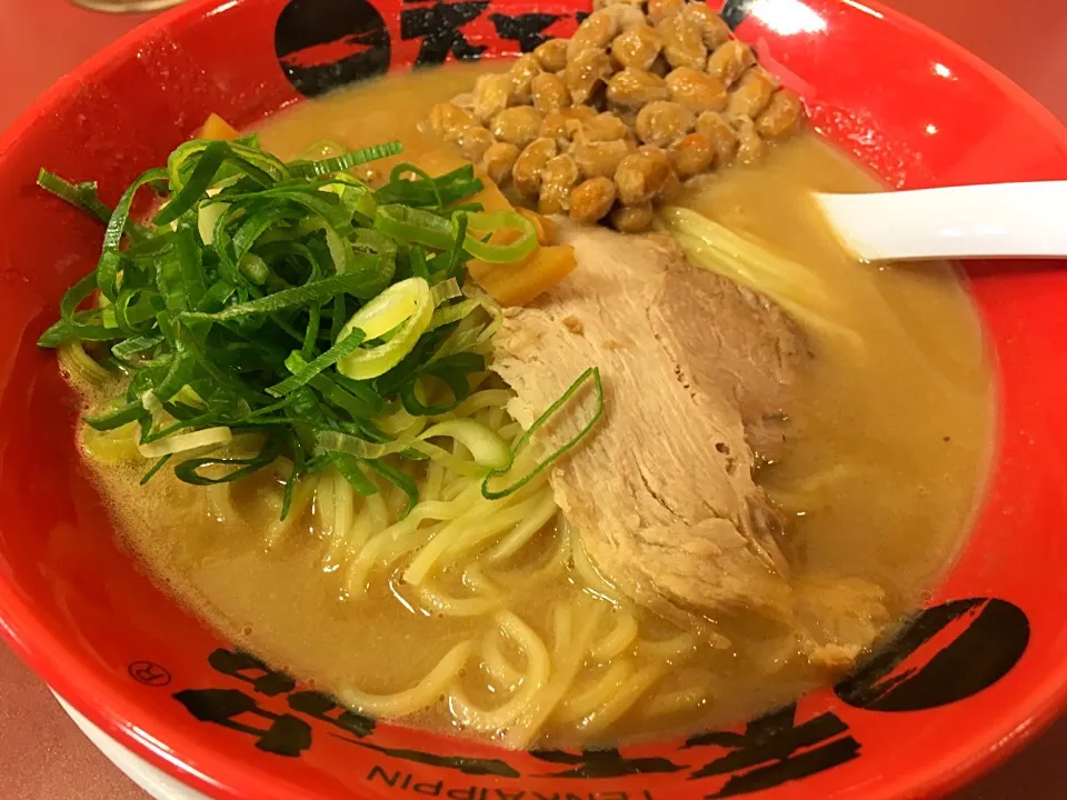 納豆ラーメン こってり|tecklさん