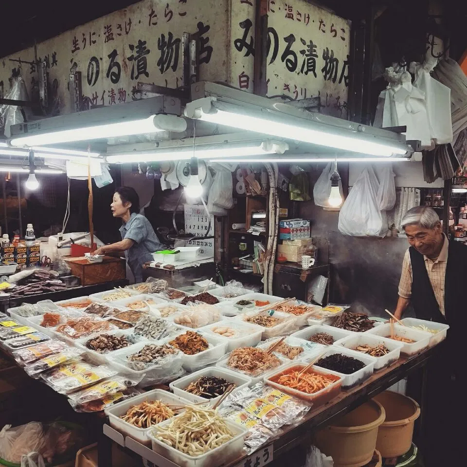 国際通りにある市場の漬け物屋さん☺💕
全部美味しかったし、おじちゃんが優しかった❤|Kashimanakitchenさん