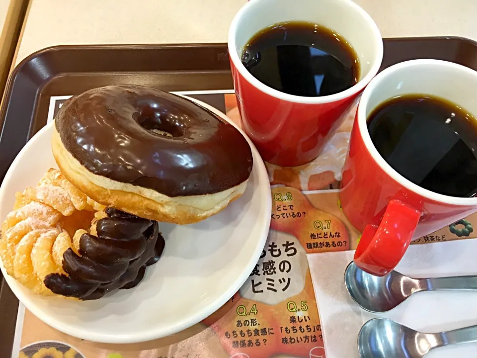 チョコリングとエンゼルフレンチ🍩☕️|ゆうじ.さん