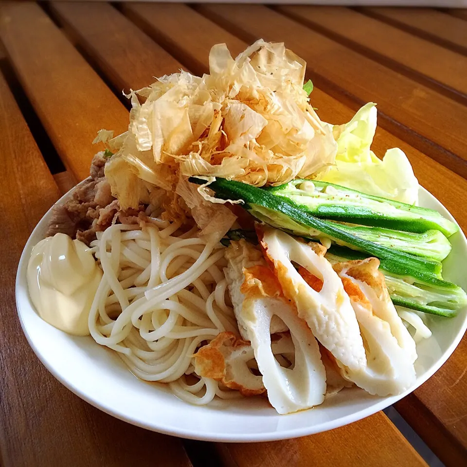 サラダうどん|たまこっこさん