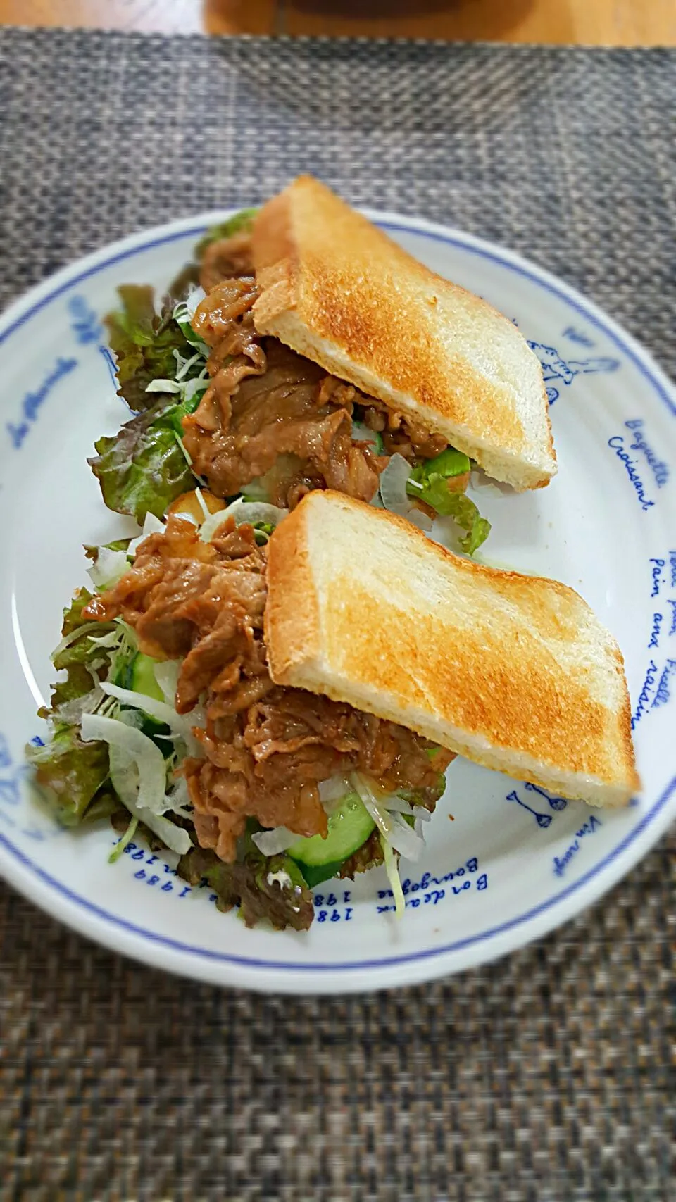 今日の息子ブランチ‼|クッキングオヤジさん