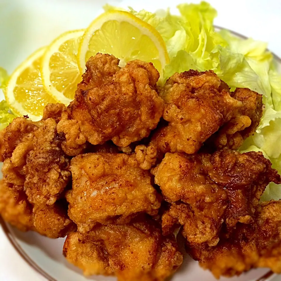 咲きちゃんさんの料理 うちの ザンギ🐔 （鶏のから揚げ）|みなさん