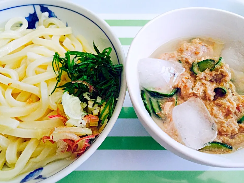 Lunch 3 Hiyajiru Udon|moonmoonさん