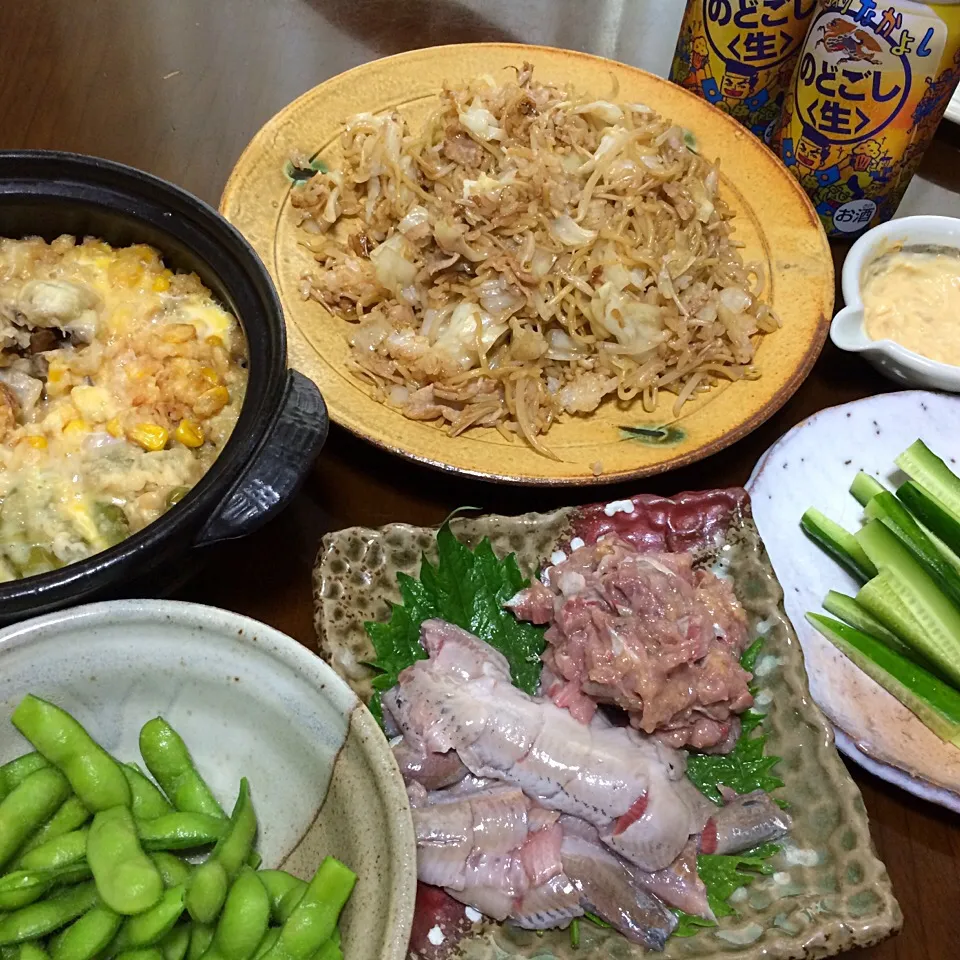 2016.7.2 イワシの刺身&なめろうランチ🍻🍻🍻|ゆみずさん