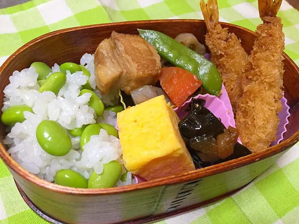 Snapdishの料理写真:7月4日のお弁当(｡-_-｡)ﾎﾟｯ|Hitomiさん