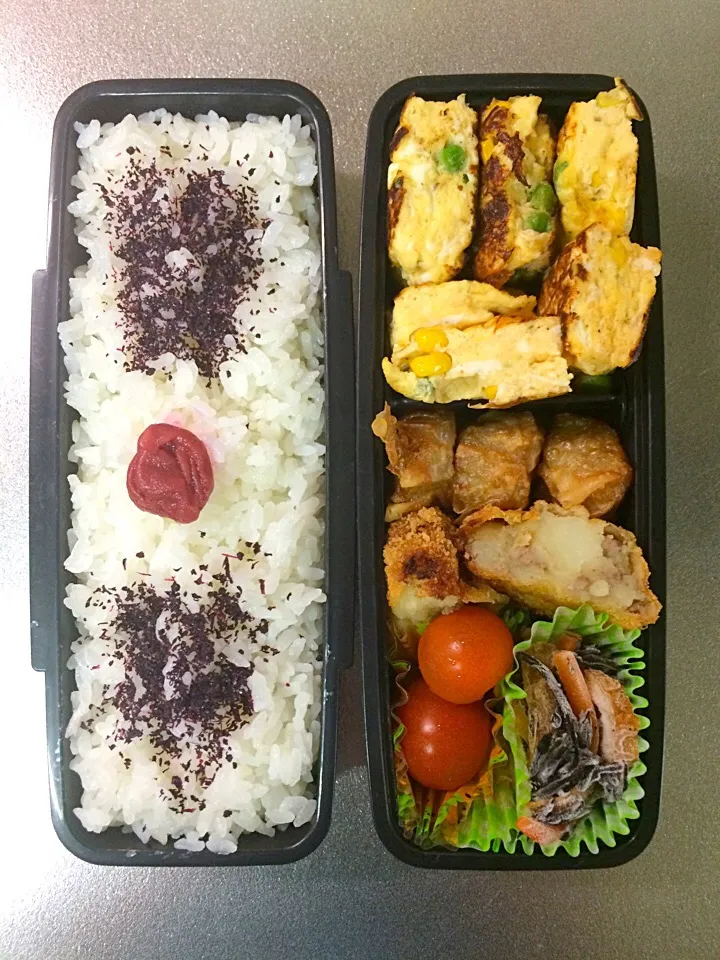 Snapdishの料理写真:息子用 お弁当(381)|トモさん