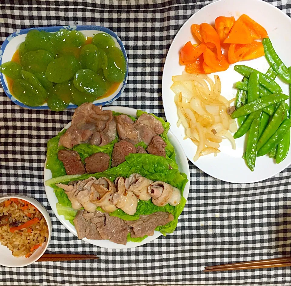 Snapdishの料理写真:フライパン焼肉|はるかさん