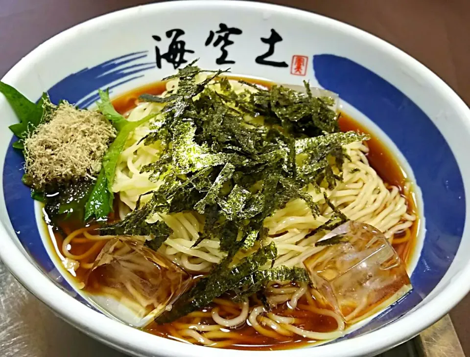 冷やし黒酢醤油ラーメン|哲さん