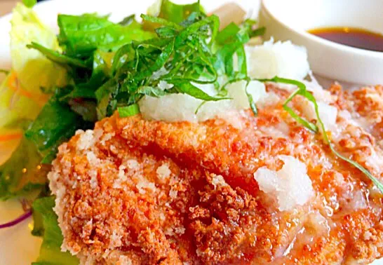 大根おろし 鳥の唐揚げ- Fried chicken with grated radish😋✨|Liezlさん