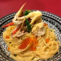 Crab pasta|🍑Foodtrip Unlimited🍴さん