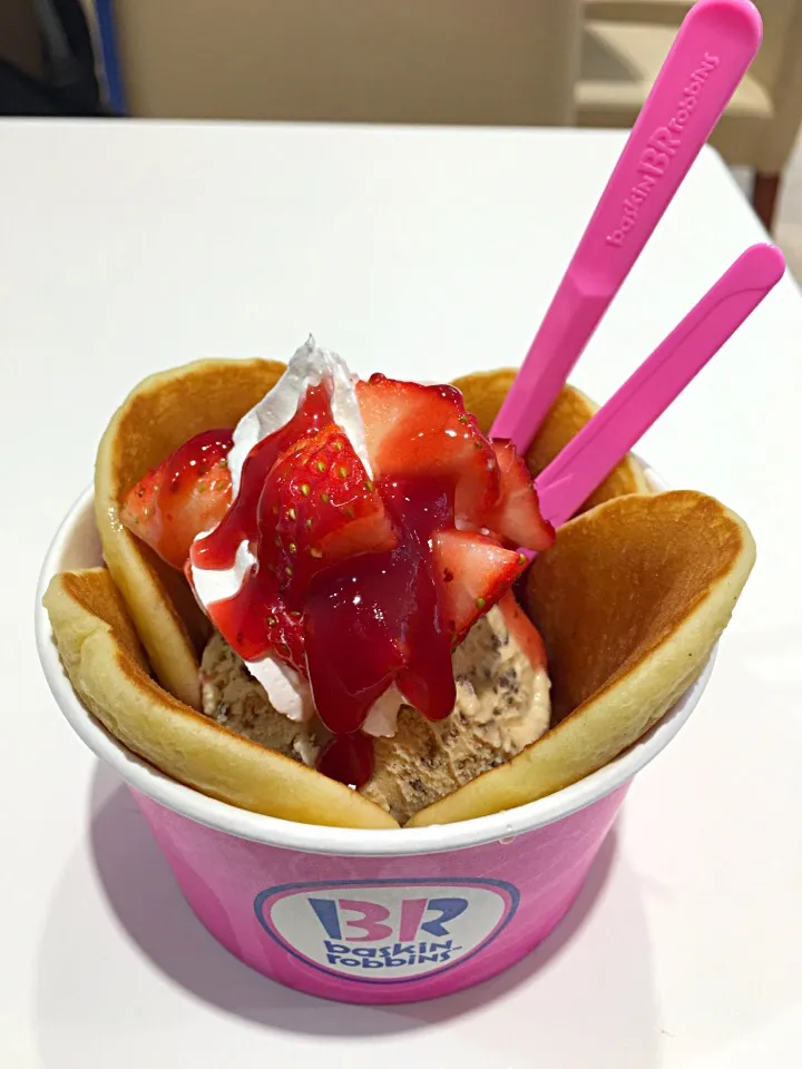 B&R31 Ice cream Pancake Sundae|🍑Foodtrip Unlimited🍴さん