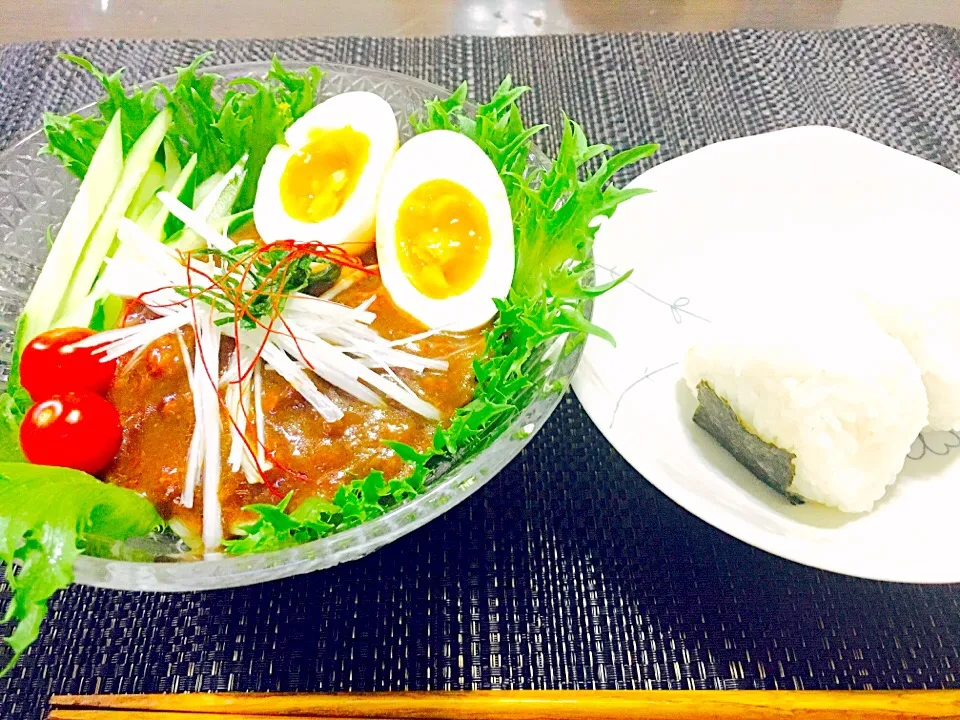 Snapdishの料理写真:ジャージャー麺^o^
今日の晩御飯(^○^)|るみさん