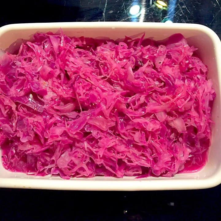 紫キャベツの甘酢漬け|高戸 あおいさん