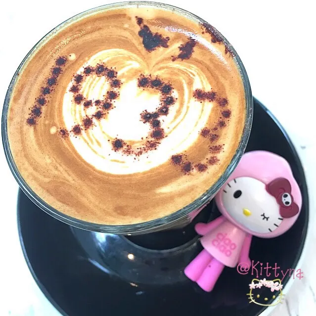 Snapdishの料理写真:Latte ☕️|🎀Kittyna🌸さん