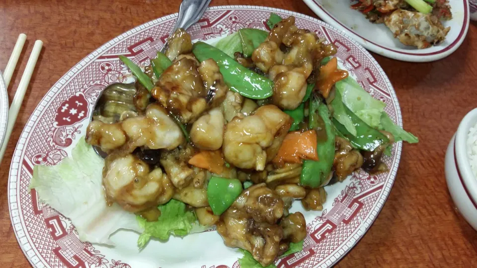 saute frog - Hop Kee Restaurant, Chinatown, NYC|steven z.y.さん