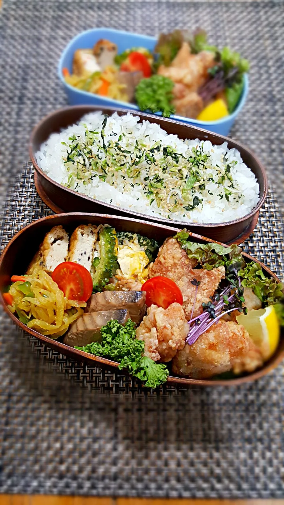 今日のお弁当‼塩唐揚げだよー🐔🐔🐔🐔|クッキングオヤジさん