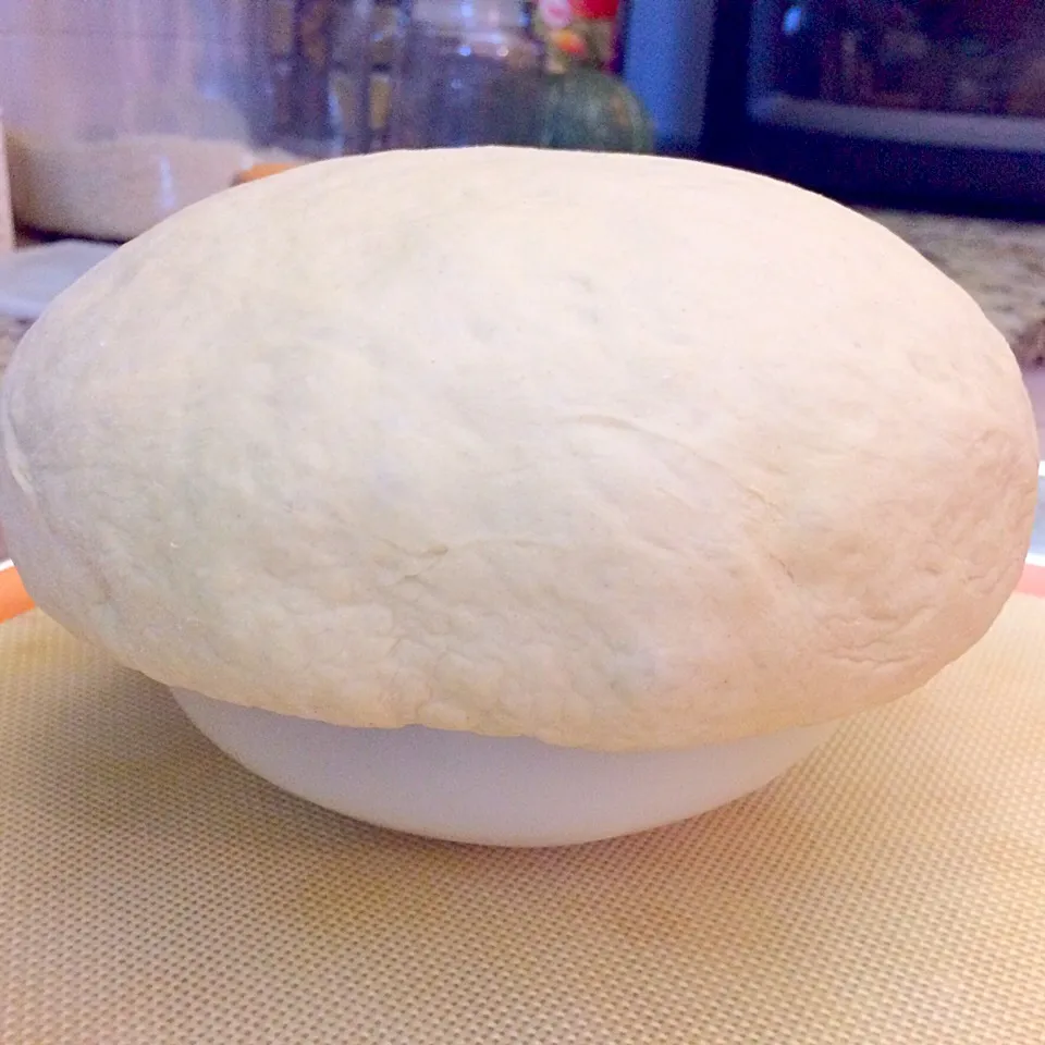 Snapdishの料理写真:Pizza pot pie. Let's see how it turns out.|Nanaさん