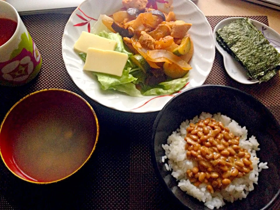 Snapdishの料理写真:7月5日朝食兼昼食|ばぁさんさん