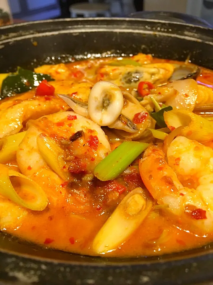 Tom Yam seafood (dry)|Pon Heng Waiさん