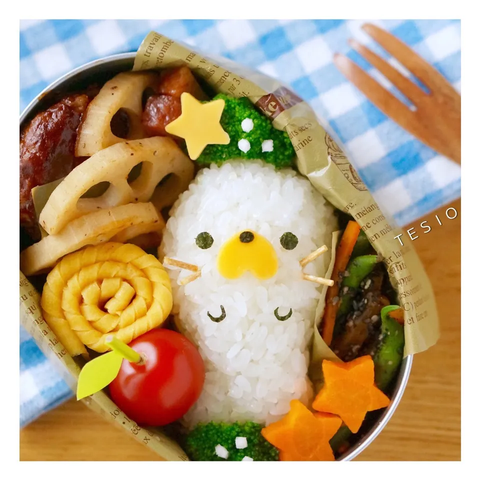 Snapdishの料理写真:アザラシさん弁当|chihoさん