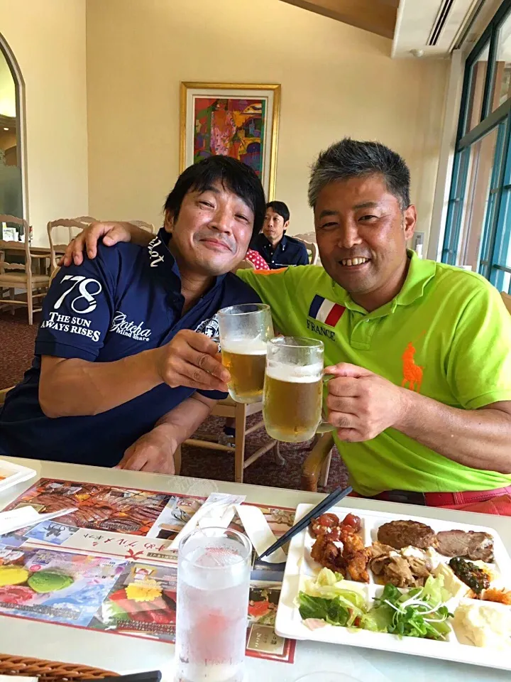 乾杯🍻⛳️🏌(^^)|アライさんさん