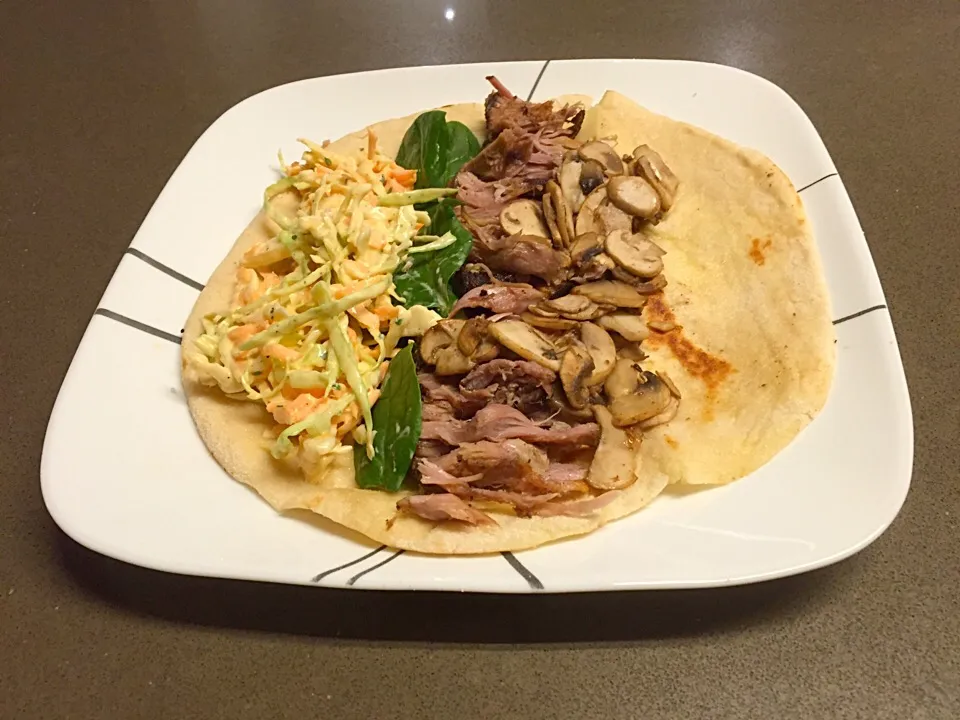 Pulled Pork with Salad Wrap|Stella Jaksさん