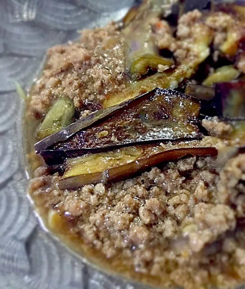 Eggplant with Ground Pork in Sweet Chili Sauce|Cathy De Guzmanさん