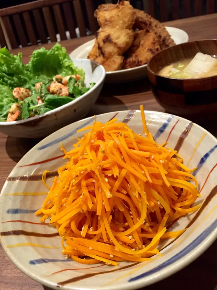 ✨今夜の晩ご飯✨|中さんさん
