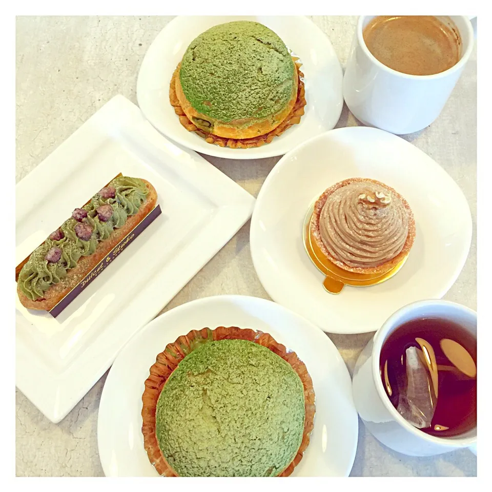 Matcha desserts|Euniceさん