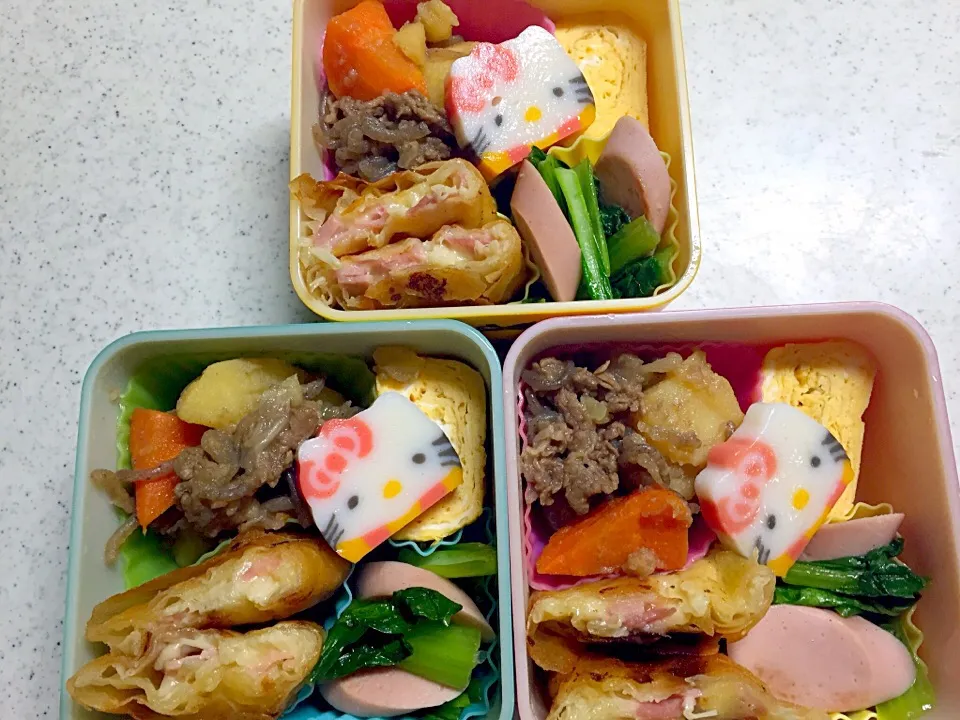 Snapdishの料理写真:お弁当💕|peachさん