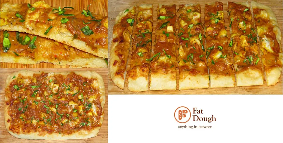 Snapdishの料理写真:Chicken Rendang Pizza al Taglio #Hari Libur/Perayaan/Hari Raya|Daniel Limさん