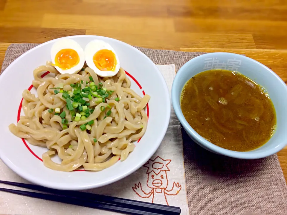 Snapdishの料理写真:カレーつけ麺@麺処かっぱ(o⁰⊖⁰o) #始末料理|morimi32さん