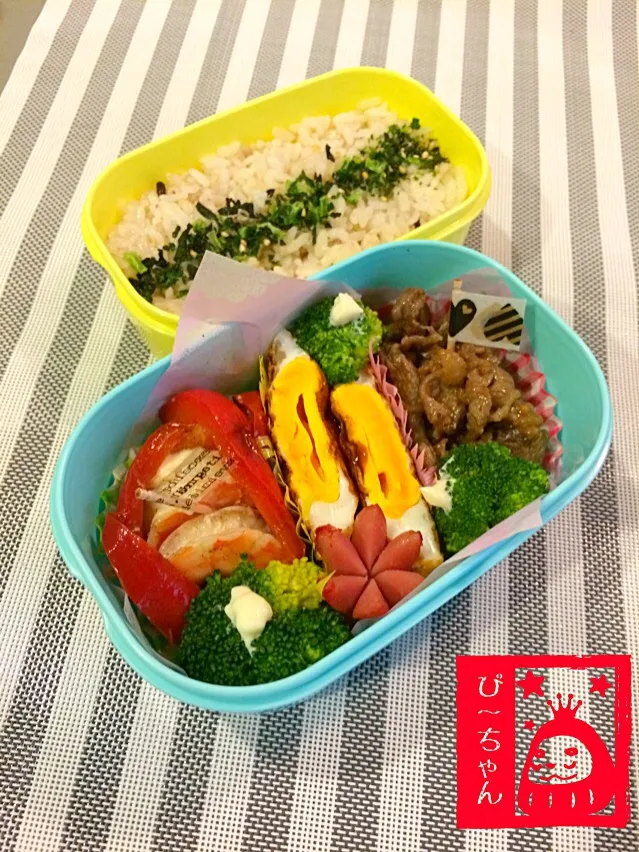 Snapdishの料理写真:長女☆高校生弁当😊216日目|☆ぴ〜ちゃん☆さん