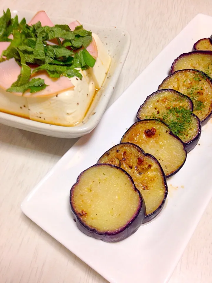 イタリアン冷奴とナスのマリネ|あやにん食堂さん