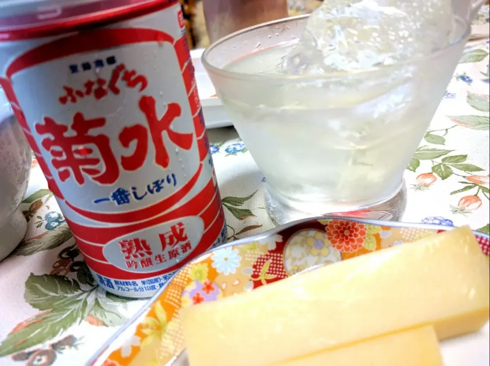 ふなくち 菊水 熟成でお土産コンテチーズ飲みなおし|sakumaさん